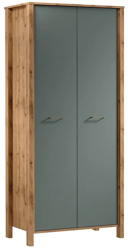 Skriňa Indygo S2D dub wotan-green