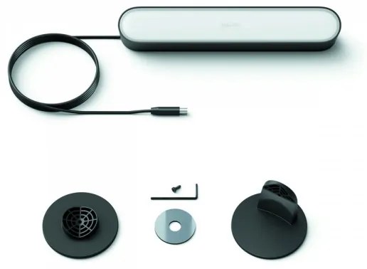 Philips -Rozširovacia LED RGB Stmievateľná stolná lampa Hue PLAY LED/6W/230V čierna