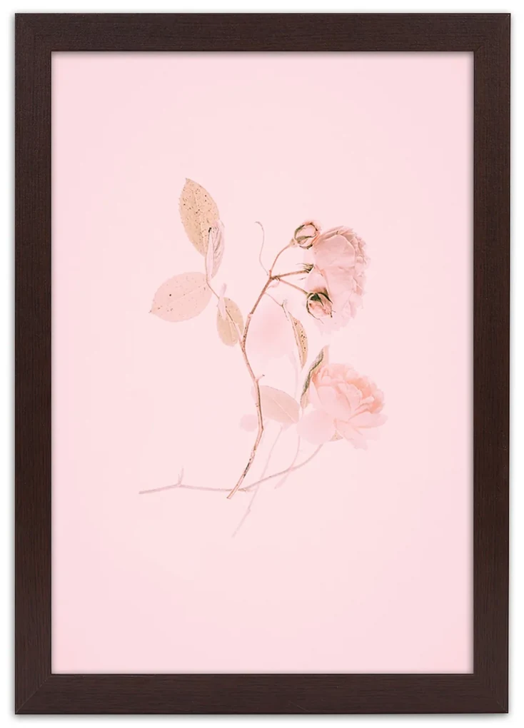 Gario Plagát Pastelová vetvička Farba rámu: Bez rámu, Rozmery: 40 x 60 cm