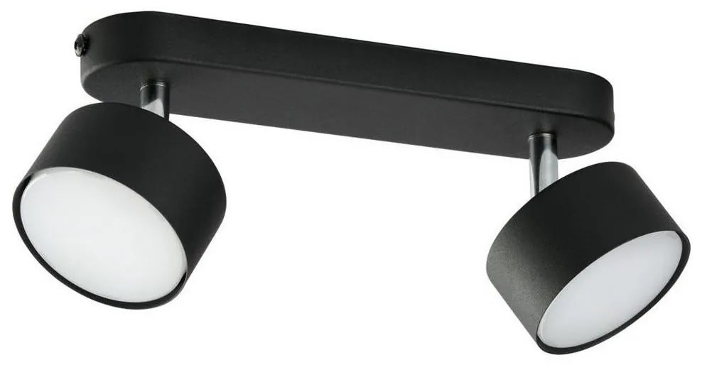 Bodové svietidlo CLARK 2xGX53/10W/230V čierna