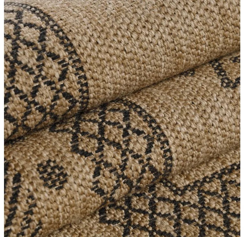 Ayyildiz Kusový koberec DHAKA 8714, Čierna Rozmer koberca: 120 x 170 cm