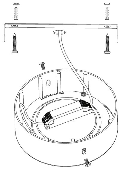 Eglo 96678 - LED RGBW stmievateľné stropné svietidlo FUEVA-C LED/21W/230V BT