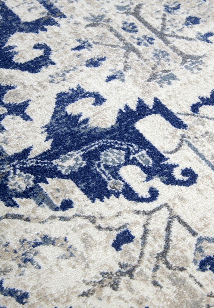 Behúň Villeroy & Boch 106121 Cream, Blue, 80x240, modrá, obývacia izba, Villeroy & Boch