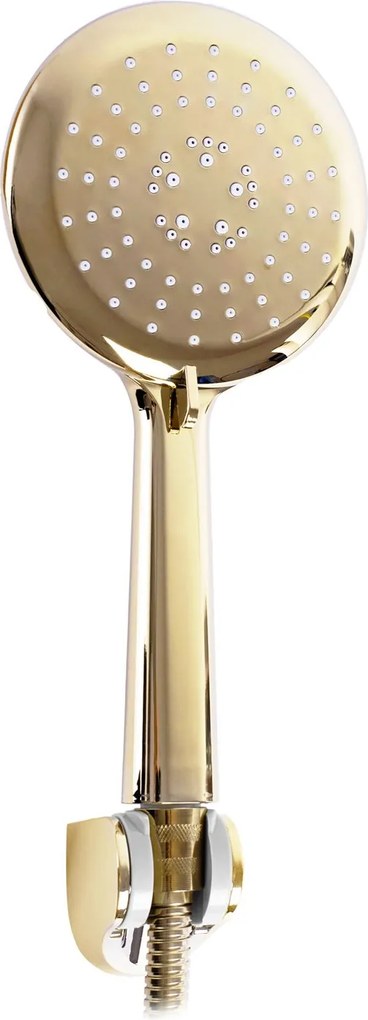 Rea Bloom, vaňová batéria s ručnou sprchovou sadou, zlatá lesklá, REA-B6389