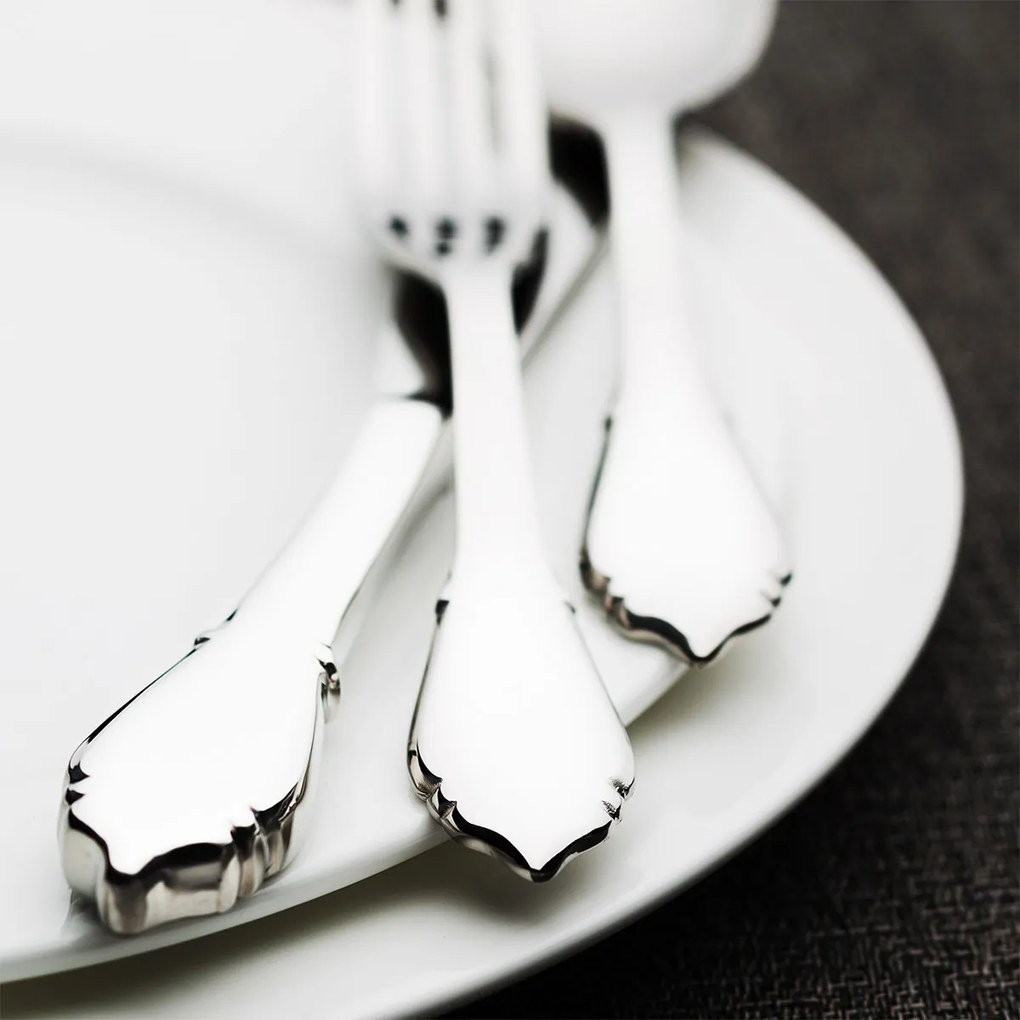 Príborový set 24 ks dezertný – 7th Generation Duke postriebrený - 119945