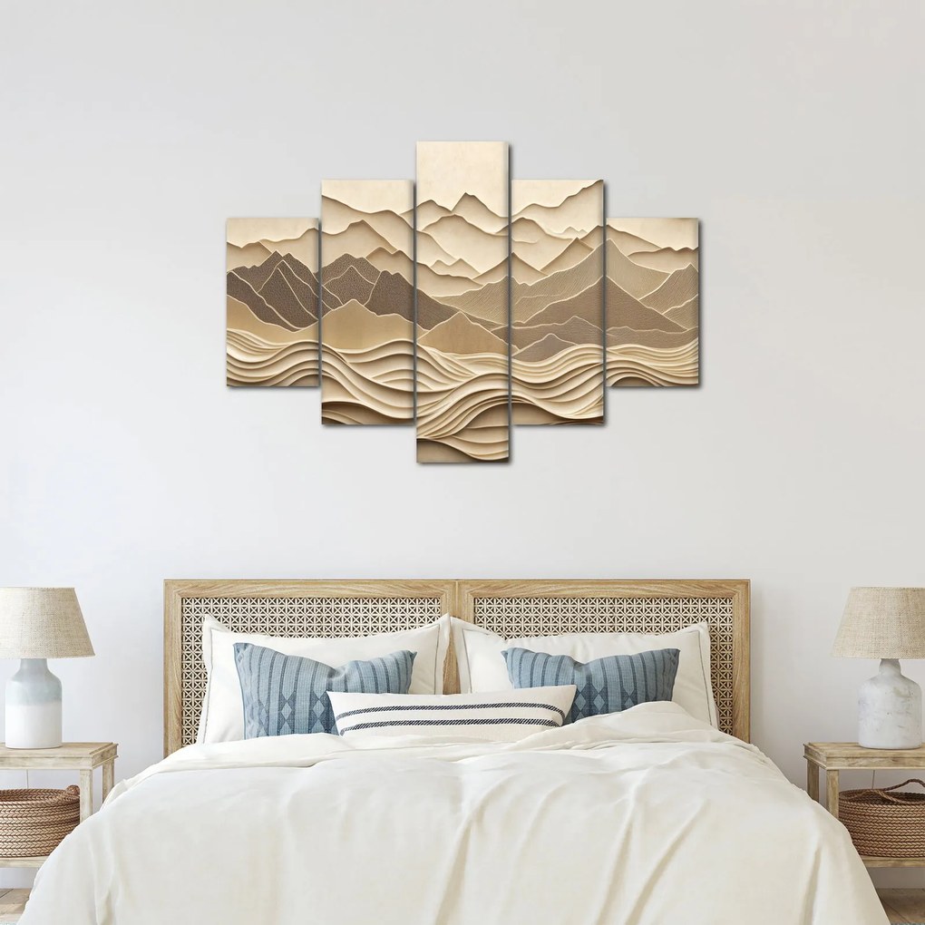 Obraz - 3D línia hôr (150x105 cm)