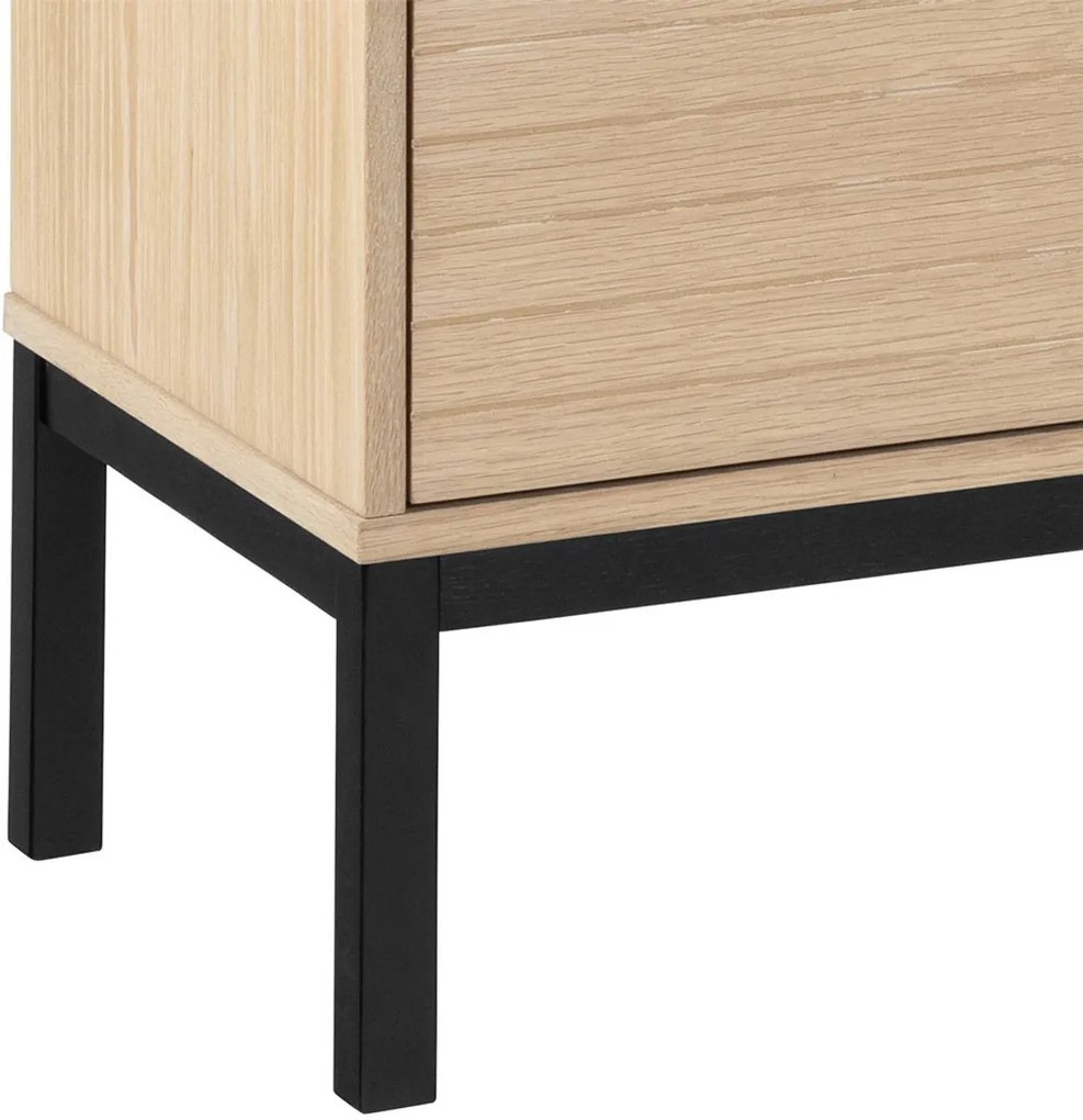 Komoda Kensington 180 cm dub bielený