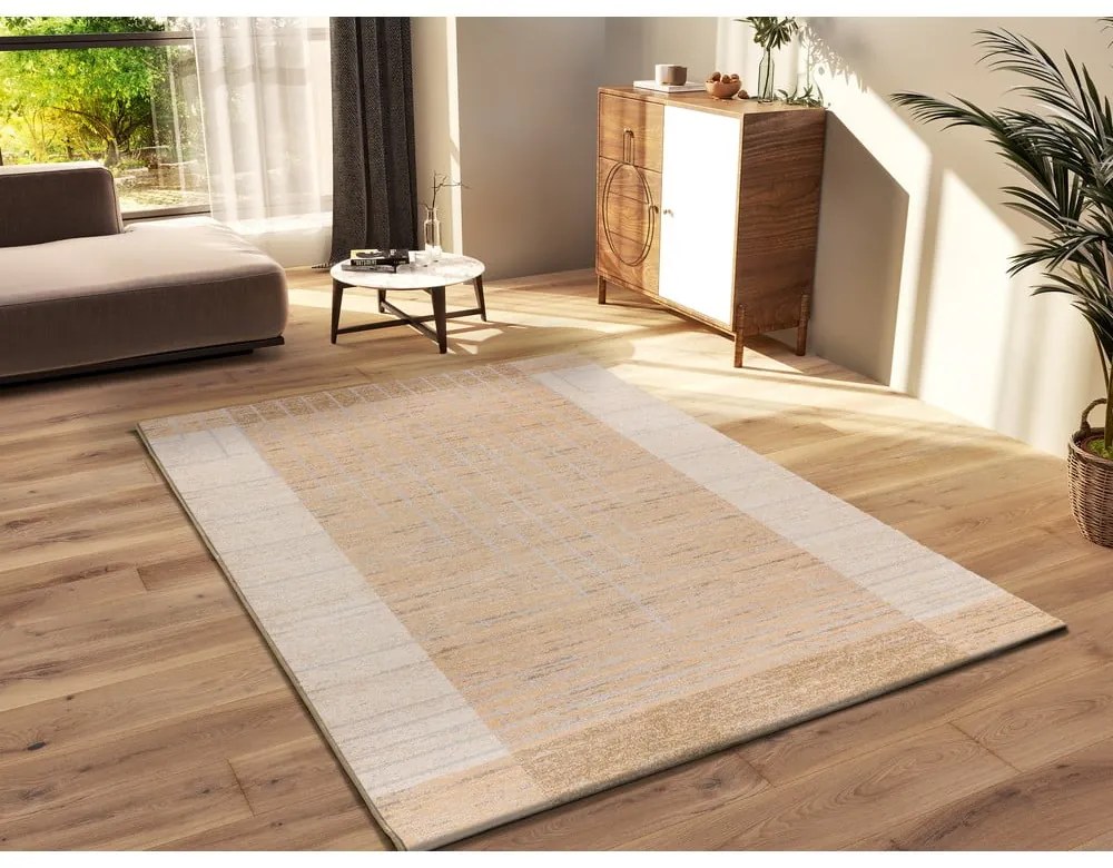 Béžovo-krémový koberec 133x190 cm Craft – Universal