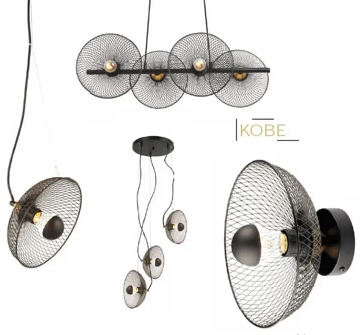 ACA DECOR Nástenné svietidlo KOBE max. 40W/E27/230V/IP20