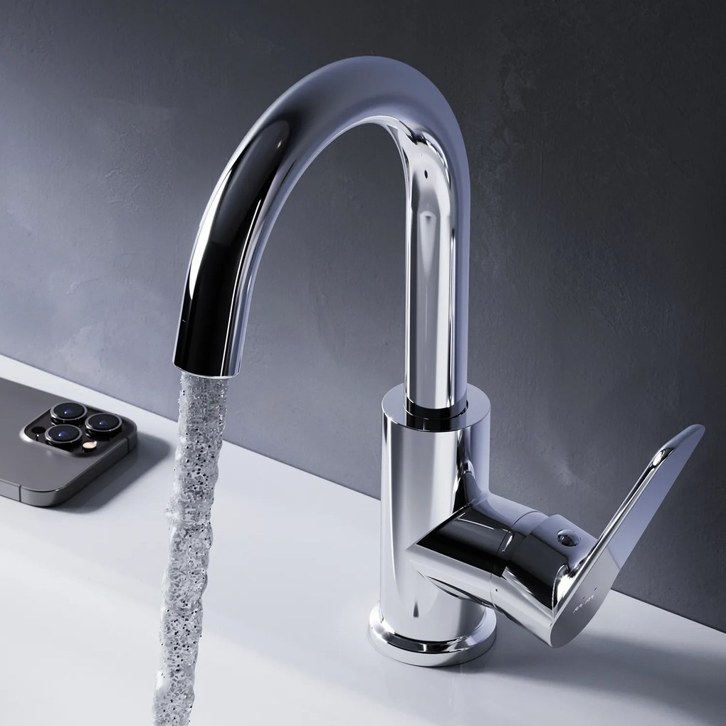 Umývadlová batéria AM.PM Hit FTA02700 jednopáková, chróm