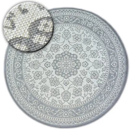 Koberec SIZAL FLAT kruh 48691/637 Vitráž