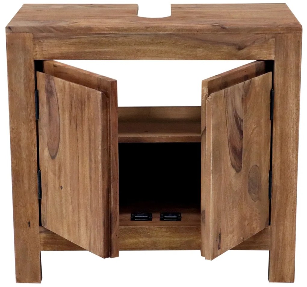 furniture-nabytek.cz - Stolek pod umyvadlo masiv 65x60x35 z dřeva palisandr