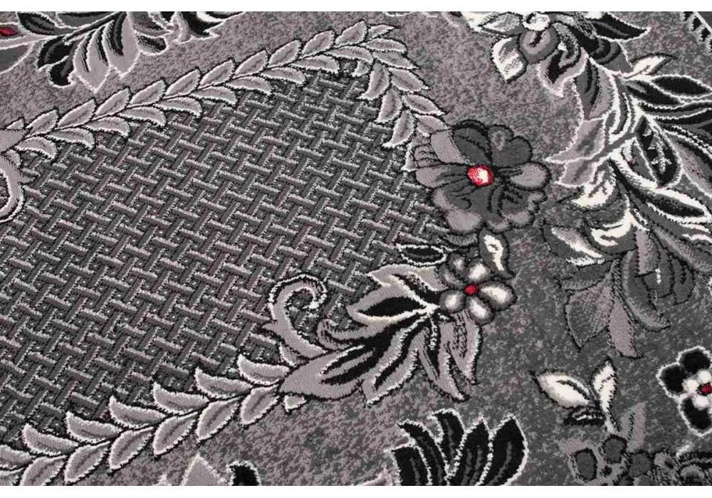 Kusový koberec PP Iman šedý 140x200cm