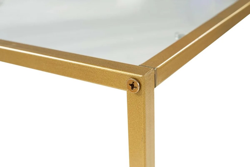 Dekoratívny stolík Canvas Gold