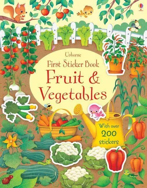 First Sticker Book: Fruit and Vegetables