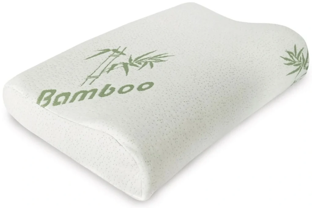 INTERMEDIC SK Ergonomický vankúš 60x40 z pamäťovej peny – bambusový poťah, prateľný, hypoalergénny