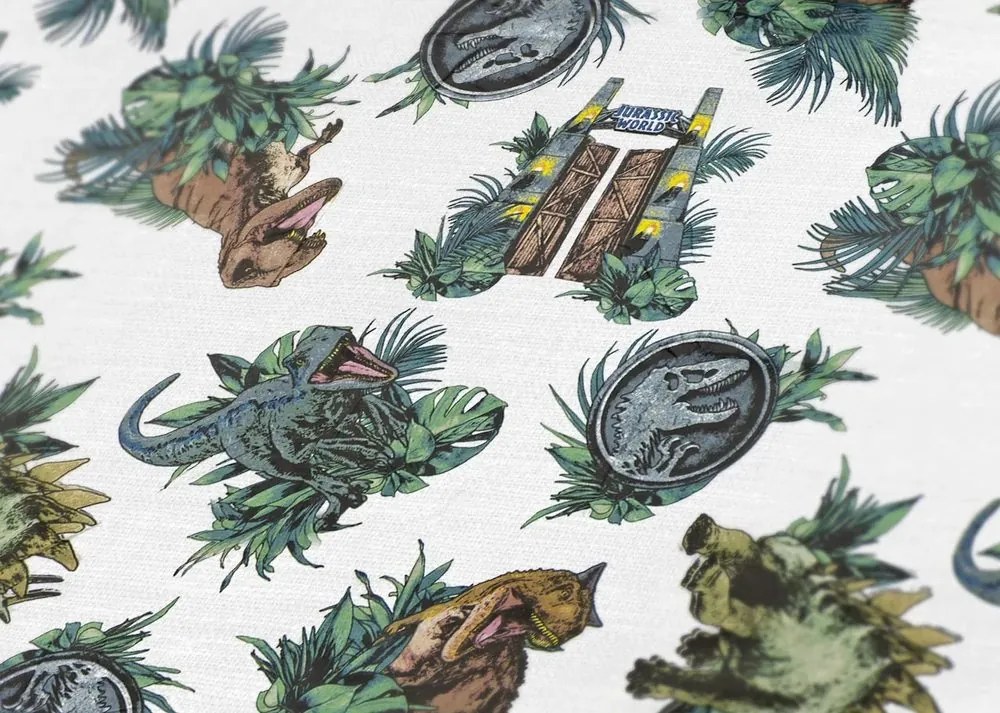 Jerry Fabrics Plachta s motívom Jurský svet - 90 x 200 cm
