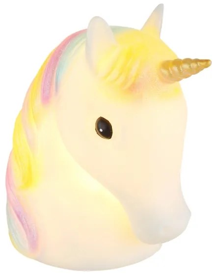 Globo 28052 - LED detská nočná lampa UNICORN LED/1W/USB/3xAA