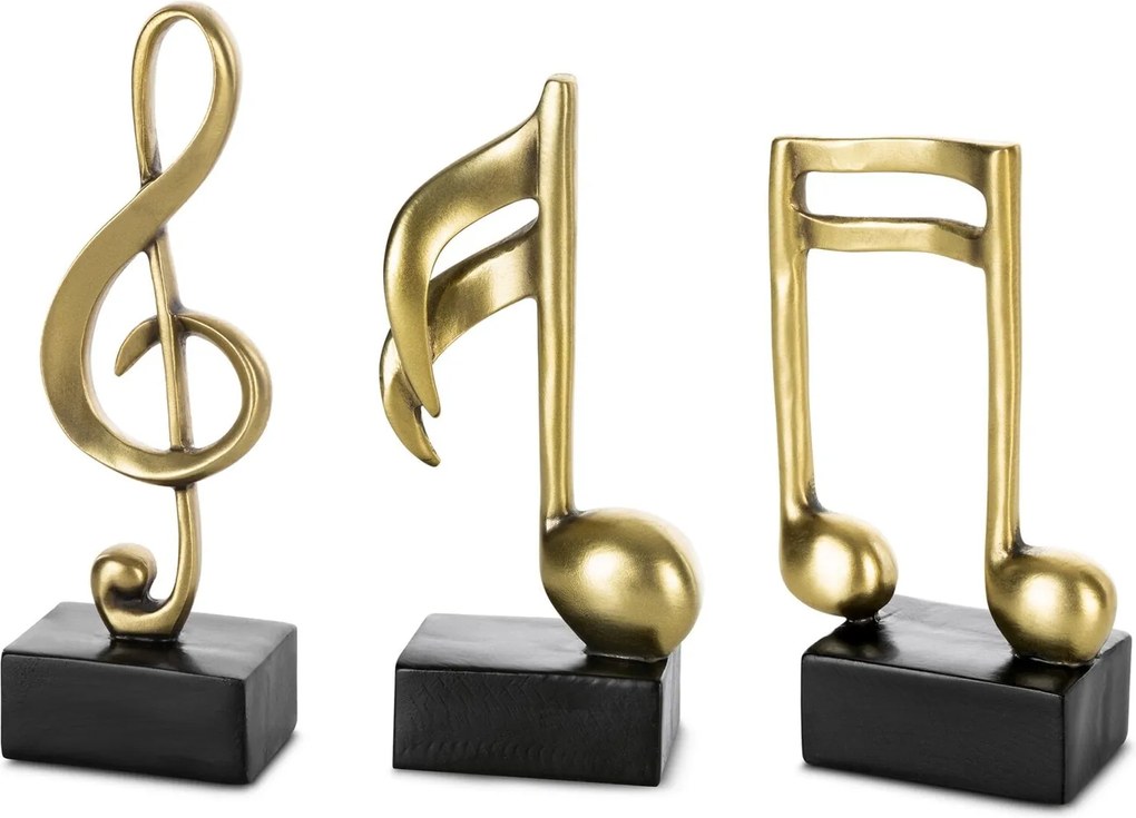 DEKORAČNÁ SOŠKA SONIK 8X4X16 CM ZLATÁ