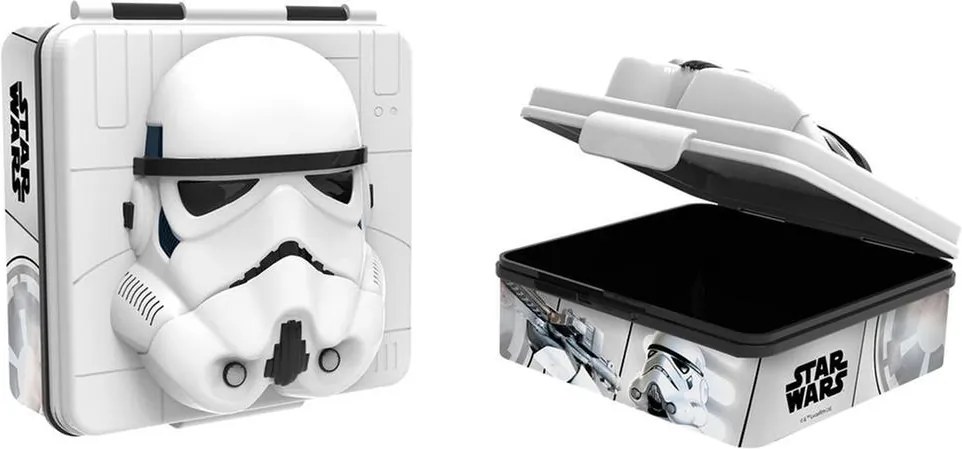 Plastový desiatový box 3D Star wars 600ml