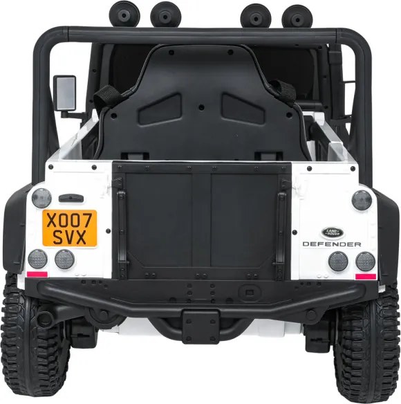 Elektrické autíčko Land Rover Defender 110 SVX biele