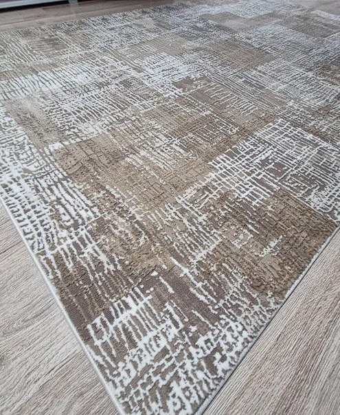 HU Béžový  koberec Luxess 10133-Beige Rozmer: 120x170 cm