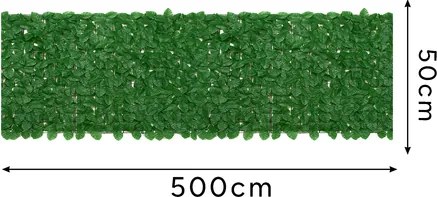 Umelý živý plot na balkón - 5 x 0,5 m - Gardlov