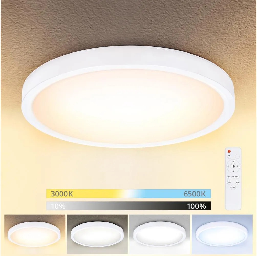 Brilagi -LED Stmievateľné svietidlo ESTELA LED/48W/230V 3000-6500K ø 40 cm biela+DO