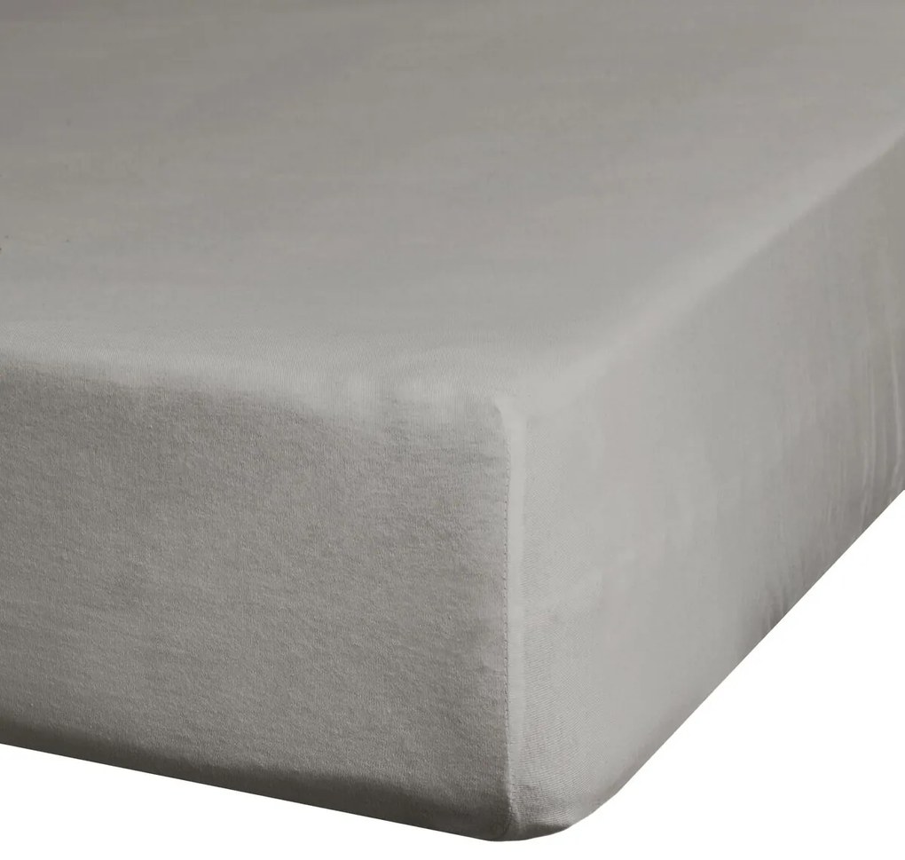 Plachta jersey s lycrou PREMIUM 140/200+30cm sivá