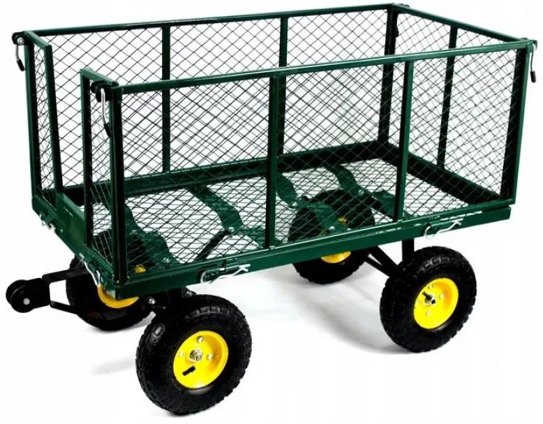 Záhradný vozík XL zelený