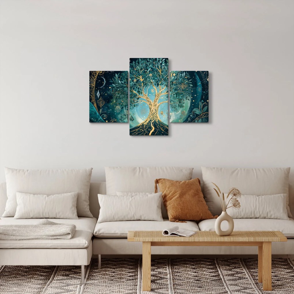 Obraz – Strom života vo vesmíre (90x60 cm)