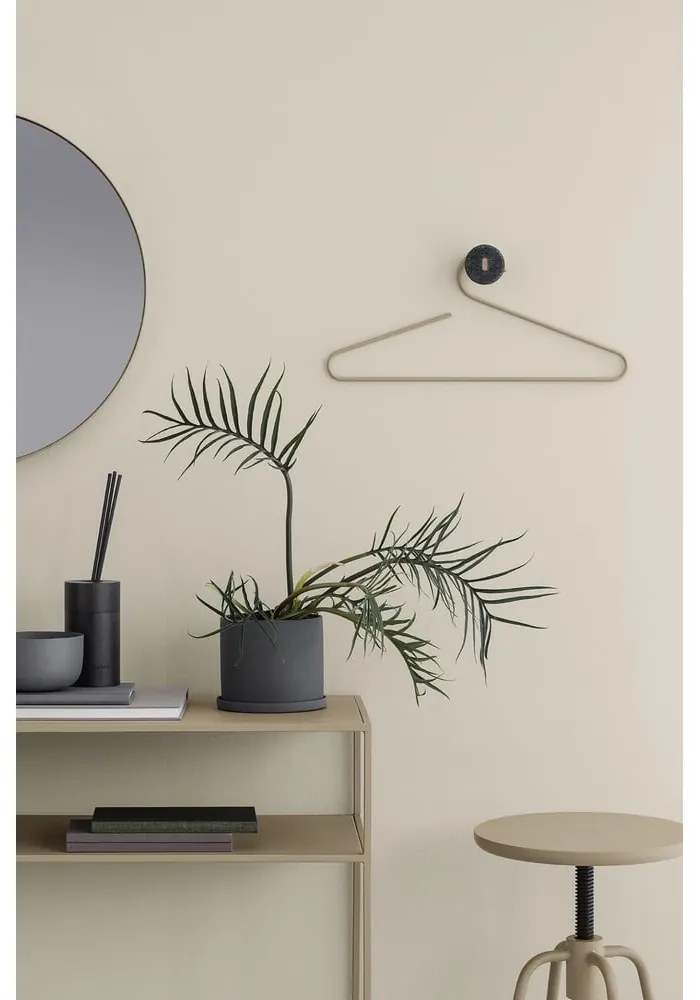 Béžový kovový konzolový stolík 35x85 cm Fera – Blomus