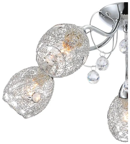 Globo 56689-5 - Prisadený luster KORDULA 5xE14/40W/230V