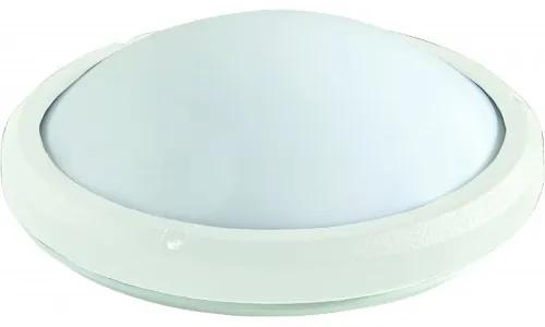 FULGUR Nástenné / stropné vonkajšie LED osvetlenie MELISSA MAXI B, 30W, teplá biela, 33,5 cm, okrúhle, biel