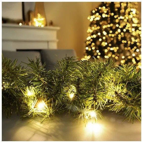 Solight 1V299 - LED vonkajšia vianočná dekorácia GIRLANDA 112xLED/3,6W/230V 700 cm IP44