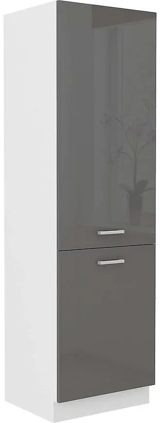 Skrinka do kuchyne SONIA šedý lesk 60DK-202 2F