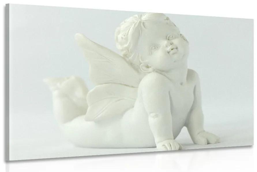 Obraz roztomilá soška anjela Varianta: 90x60