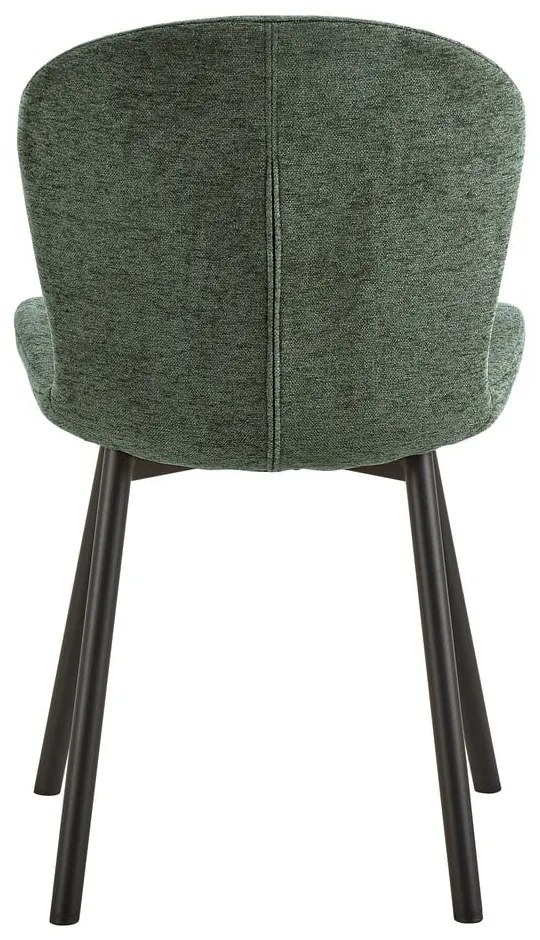 Tmavozelená jedálenská stolička Esra – Actona