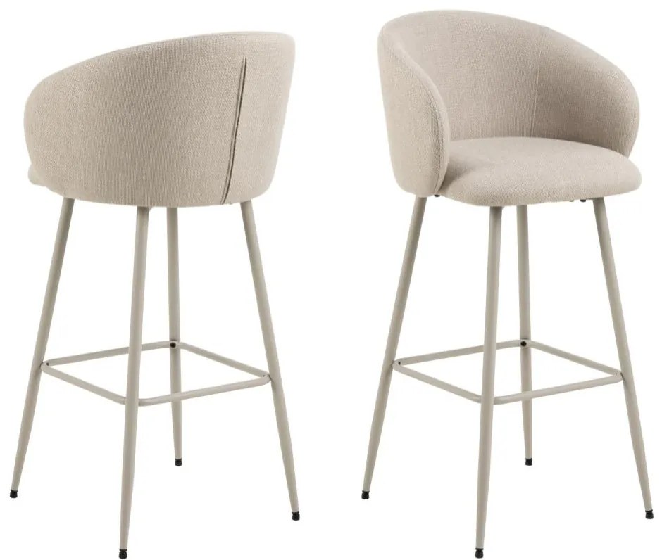 Barová židle Eleanor béžová