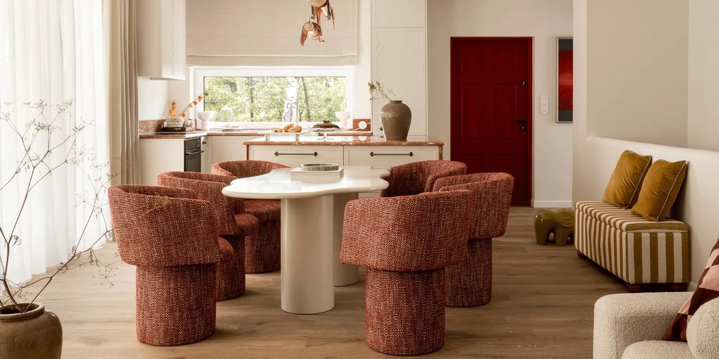 Jedálenský stôl Pinar 180 cm šedo-béžový