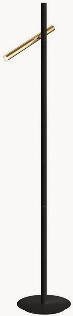 Stojacia lampa Varas Gold & Black