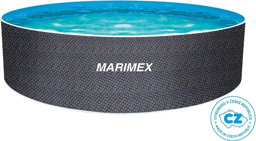 Marimex | Bazén Marimex Orlando 3,66x1,07 m s príslušenstvom - motív RATAN | 10303050