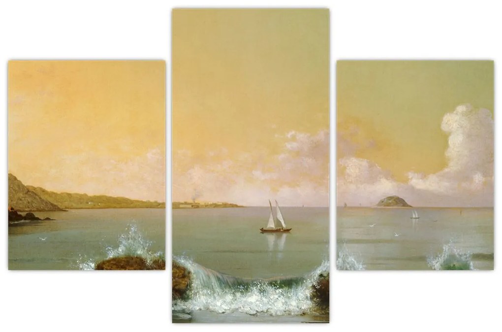 Obraz - Martin Johnson Heade, Rio de Janeiro Bay, reprodukcia (90x60 cm)