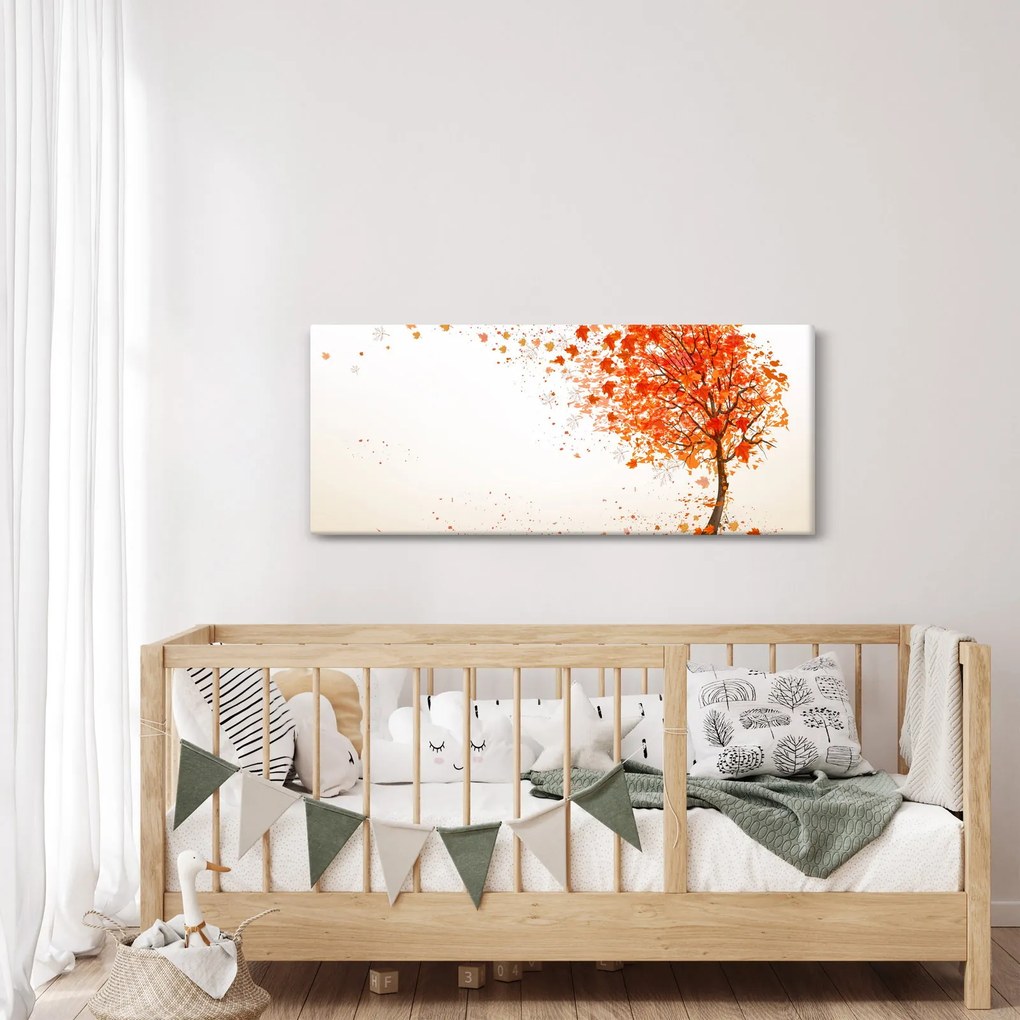 Obraz - Strom vo vetre (120x50 cm)