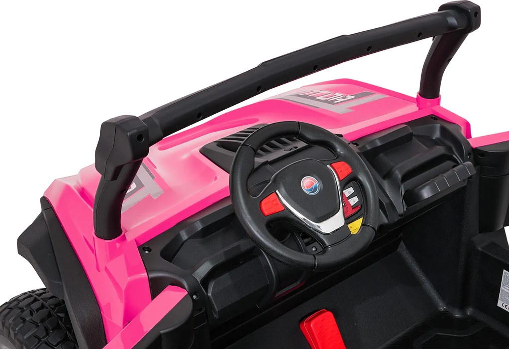 Ramiz Elektrická bugina Gravity pre deti ružová + pohon 4x4 + diaľkové ovládanie