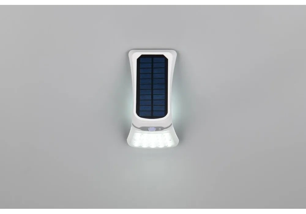 LED nástenné solárne vonkajšie svietidlo (výška 22 cm) Diadema – Trio