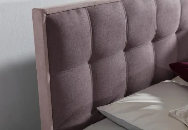 Posteľ Boxspring Damasia 200 x 180, zelená / šedá (látka - 11)