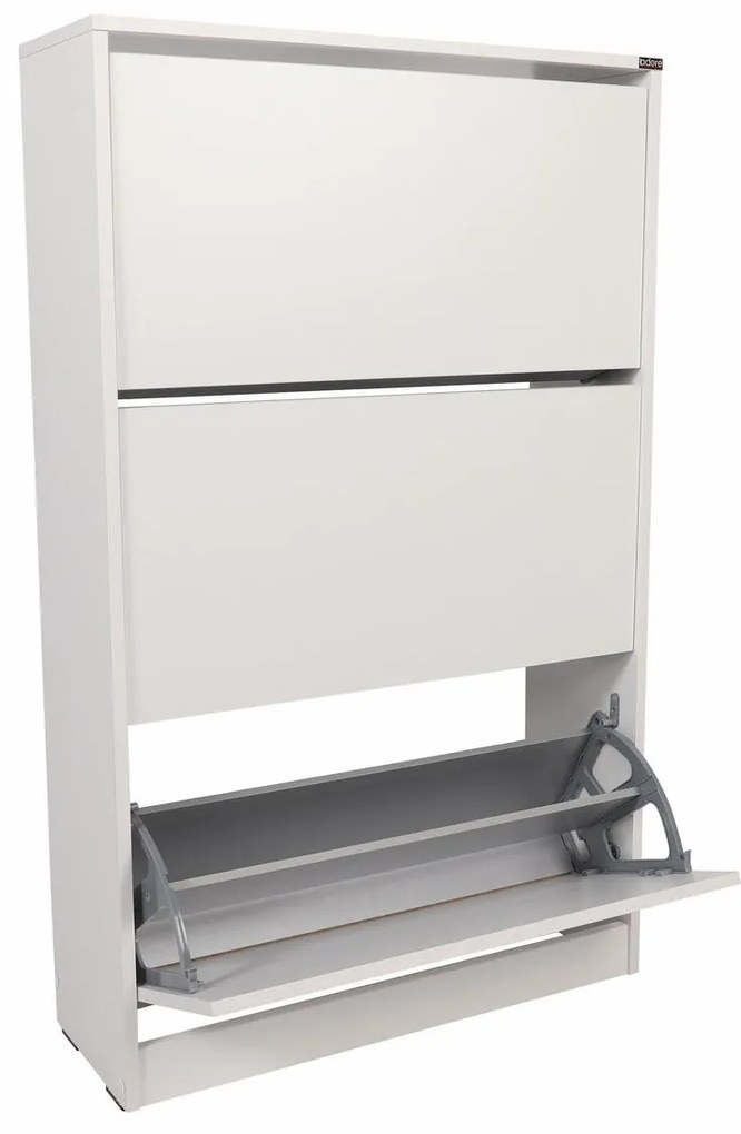 Botník (skrinka na topánky) Kupuba (biela). Akcia -21%. Vlastná spoľahlivá doprava až k Vám domov. 1094575