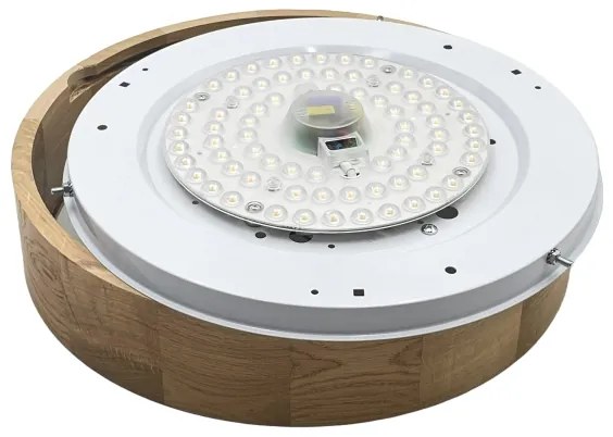 Brilagi - LED stropné svietidlo CARVALHO LED/36W/230V dub, priemer 37,5 cm