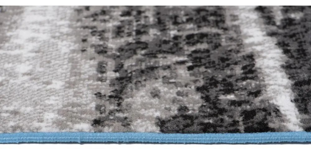 Kusový koberec PP Elpa šedomodrý 200x200cm